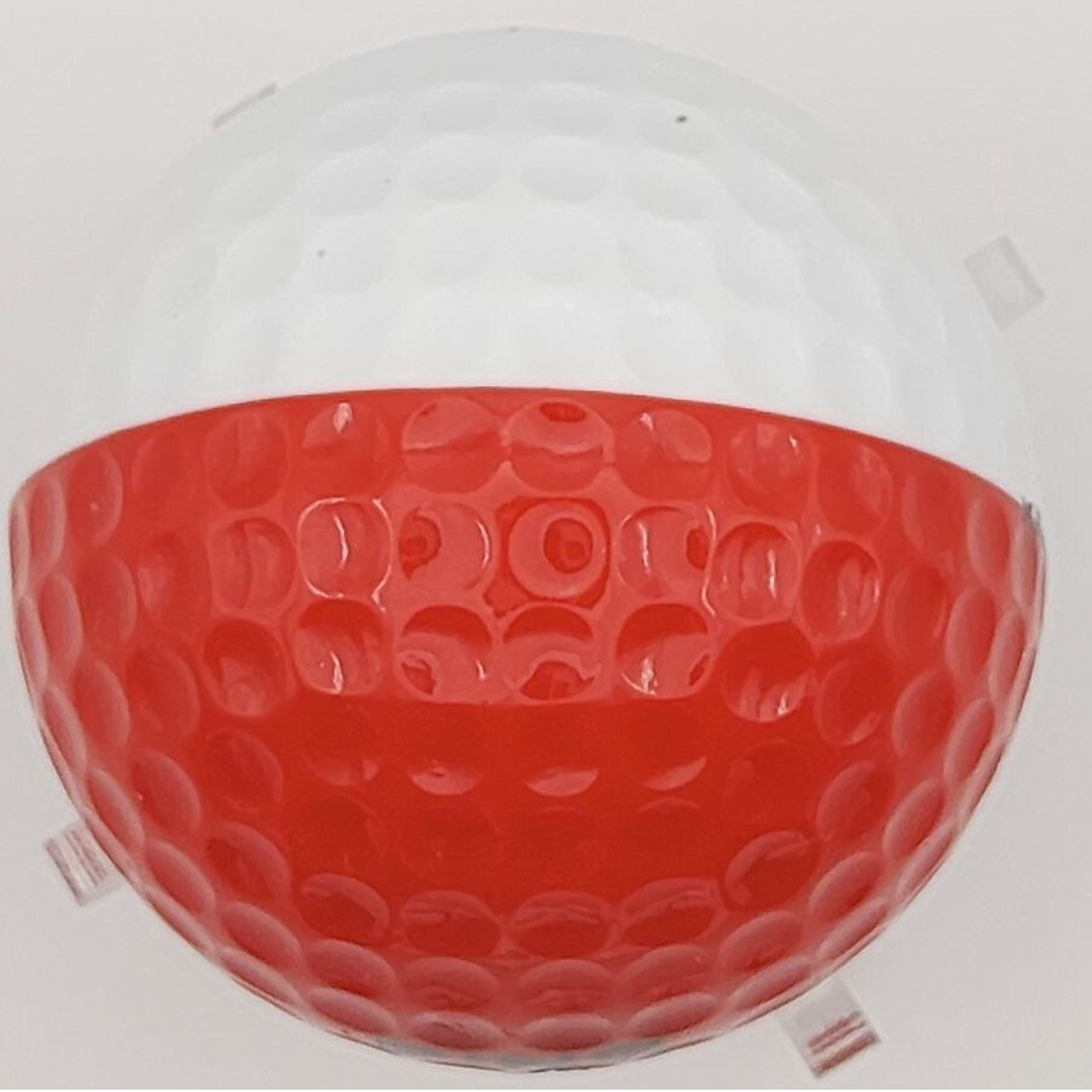 Vintage PING golf ball on a white background